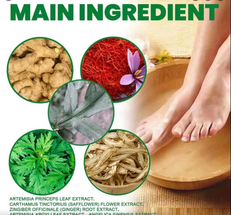 Herbal foot soak for Orange Detox and Foot Detox Pedicure at T&T Nail Spa Logansport